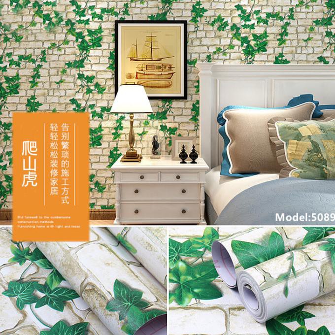 WALLPAPER STICKER BATA DAUN TERLARIS
