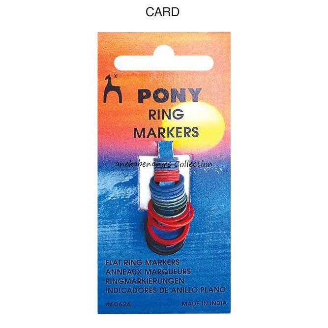 PONY - Pony Flat Ring Marker