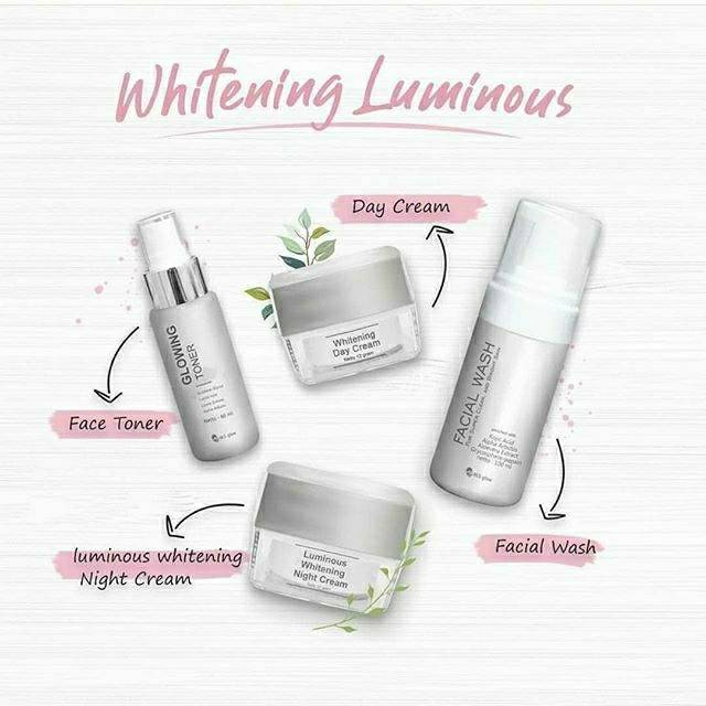 Whitening luminos