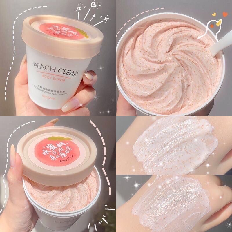 Peach Clear Body Scrub 200ml