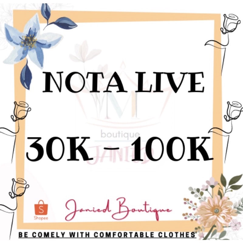 NOTA LIVE 30K - 100K