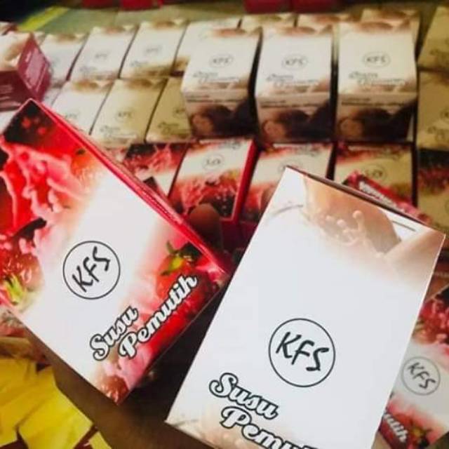 Susu pemutih kfs 3box