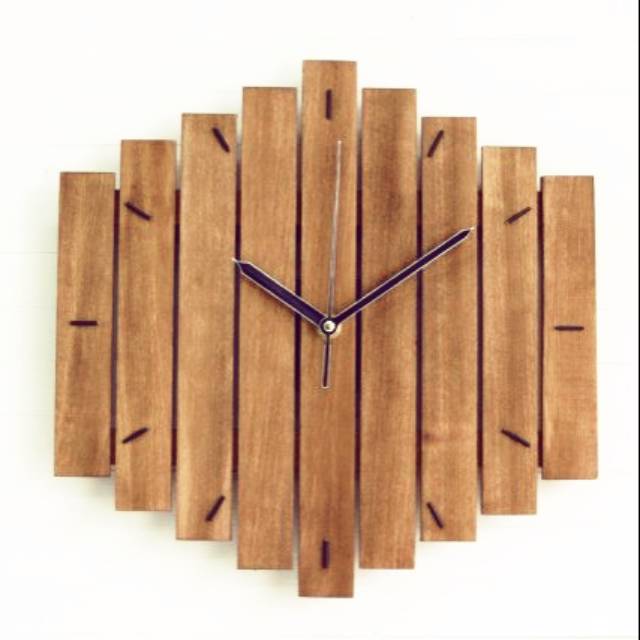 Jam dinding kayu Custom