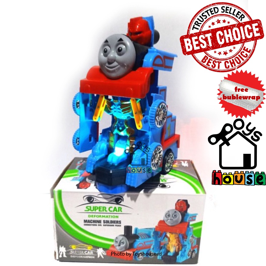 Mainan Mobil Robot Robo Train Thomass