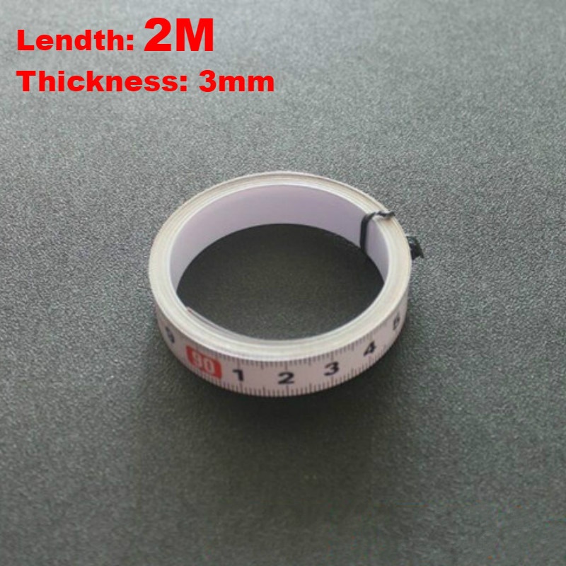 BTE Meteran Tempel Adhesive Scale Bar 2Meter M002