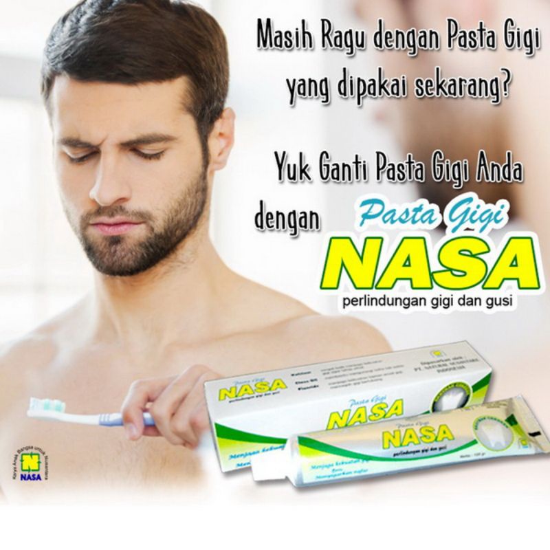 pasta gigi nasa