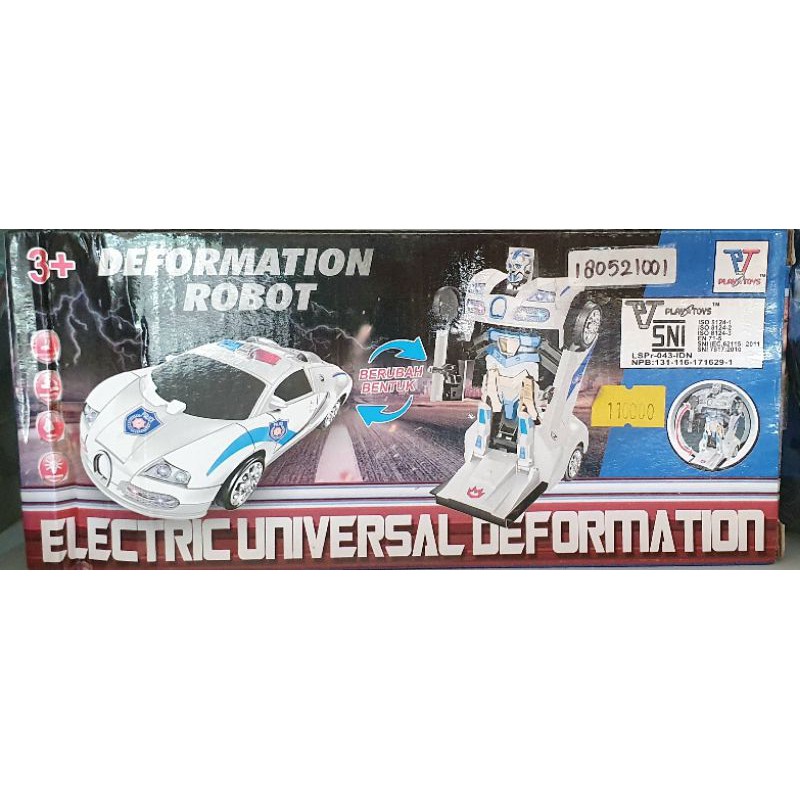 Mainan Mobil Deformation Robot