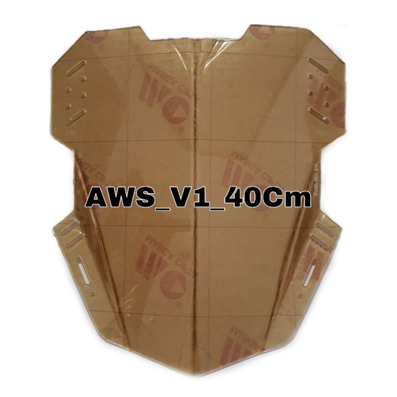 Windshield 40cm Visor custom universal 40cm AWS V1