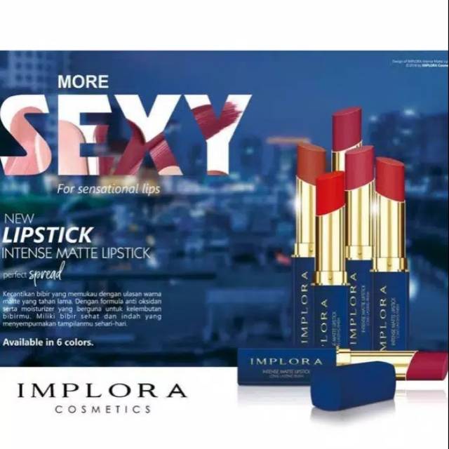 Implora intense matte lipstik,123456