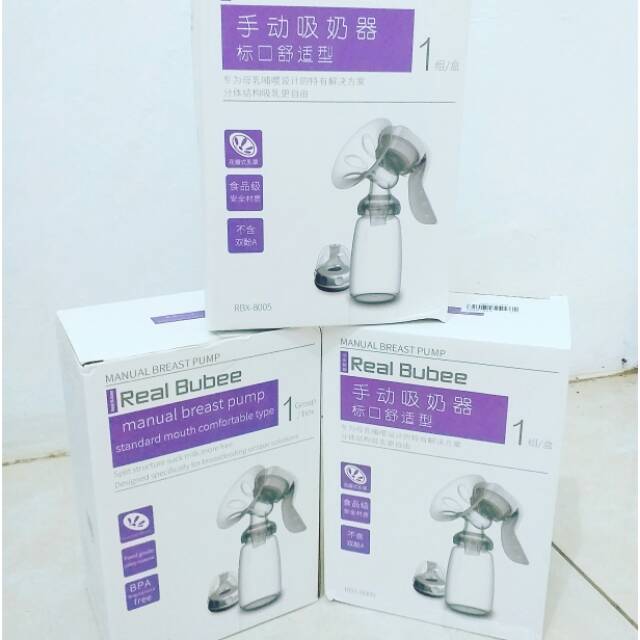 COD pompa asi manual real bubee ( manual breastpump real bubee )