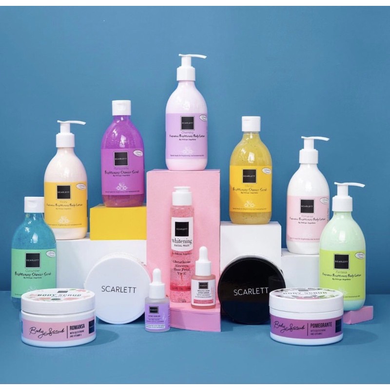 body lotion scarlett