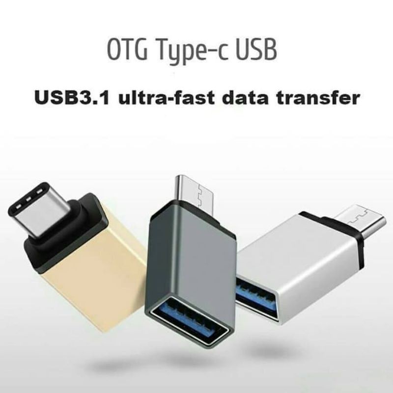Otg Type C Besi Non Kabel
