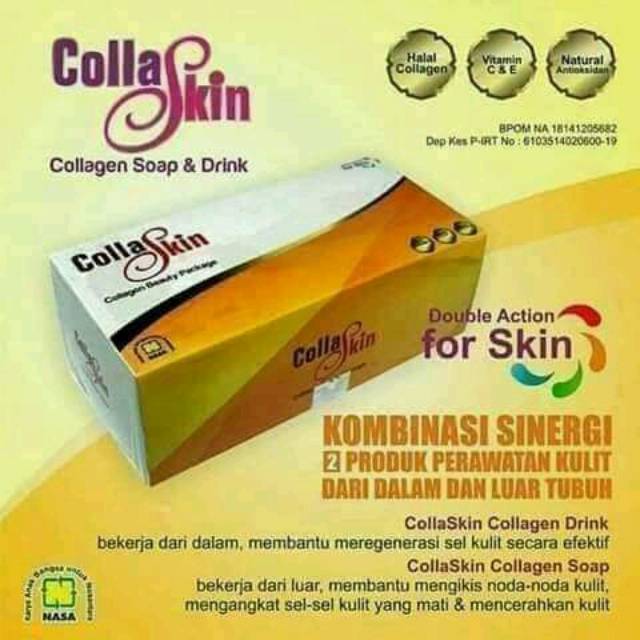 Collaskin soap &drink