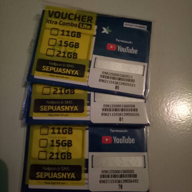 Paket data internet 21GB+4GB