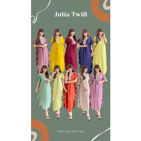 Daster Kaftan Premium Julia Twill by Direka