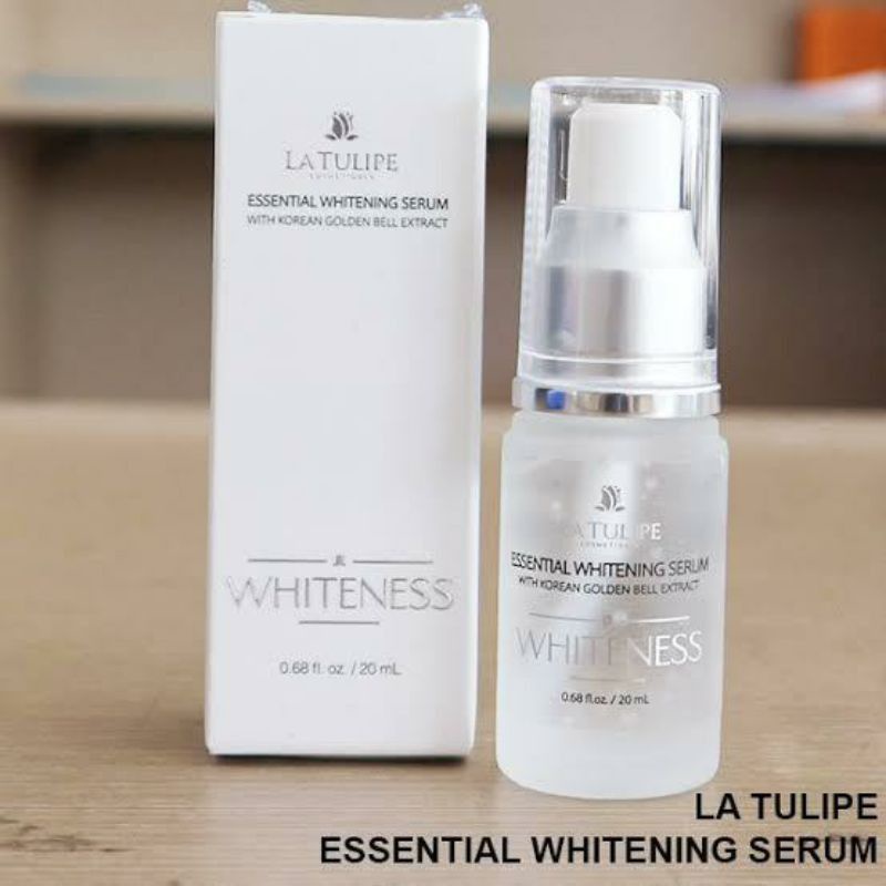 la tulipe essential whitening serum