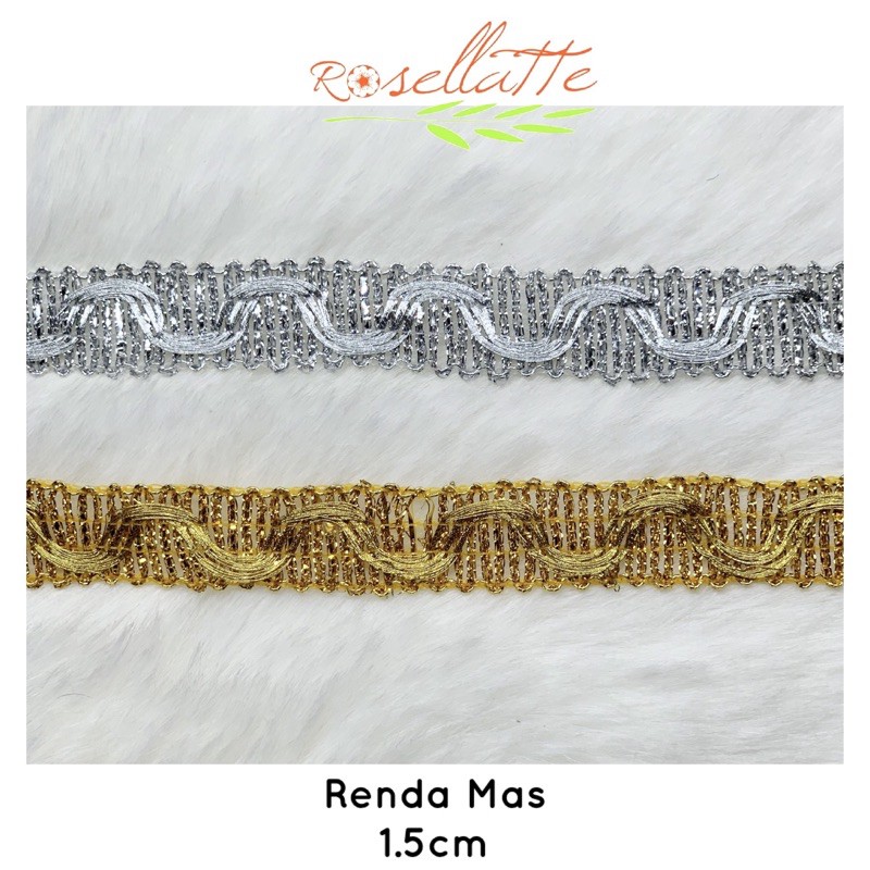 Renda Mas 1.5cm K364 (100cm)