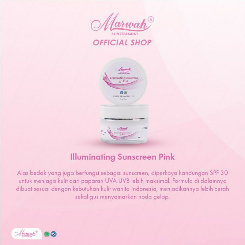 iluminating sunscreen Beige/Pink/Green