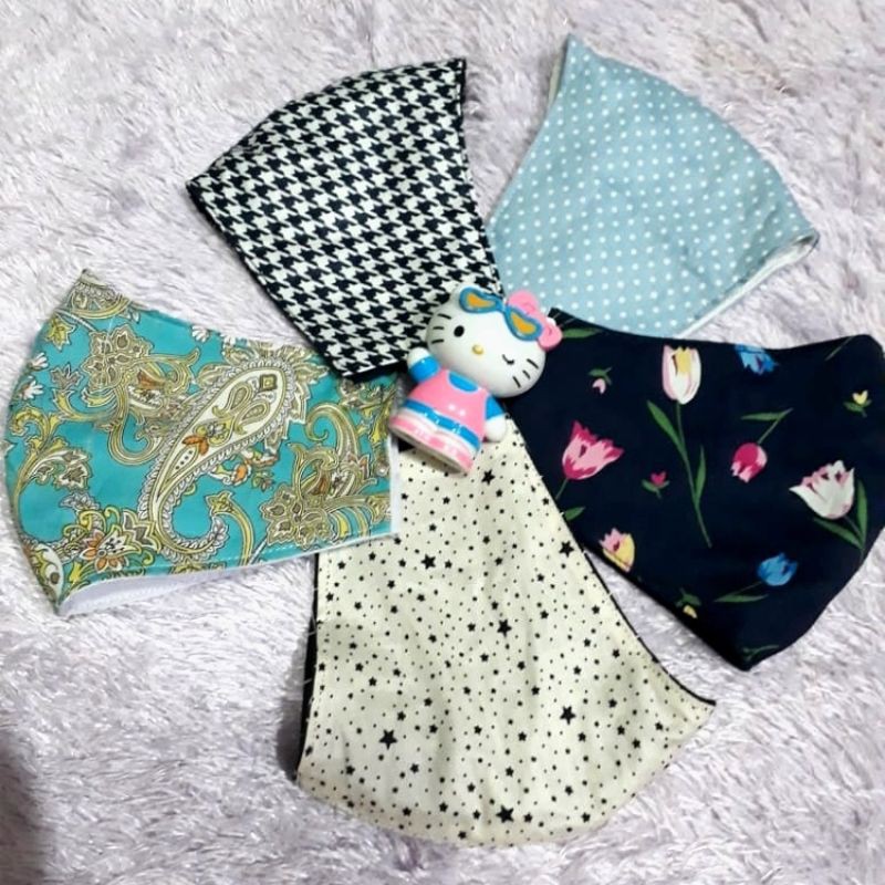 Masker Katun 3 lapis