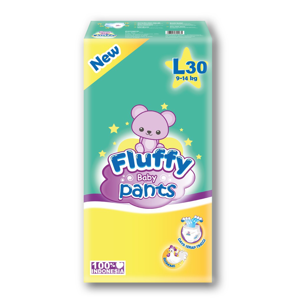 FLUFFY BABY PANTS L30