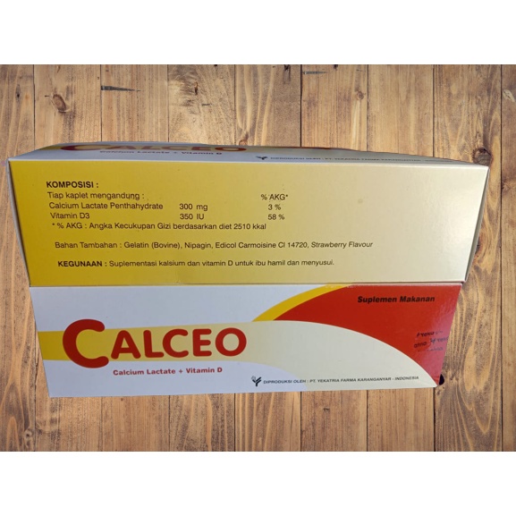 Calceo Tablet Per Box