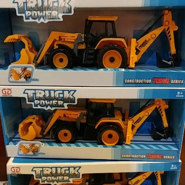 Traktor excavator 2 sisi
