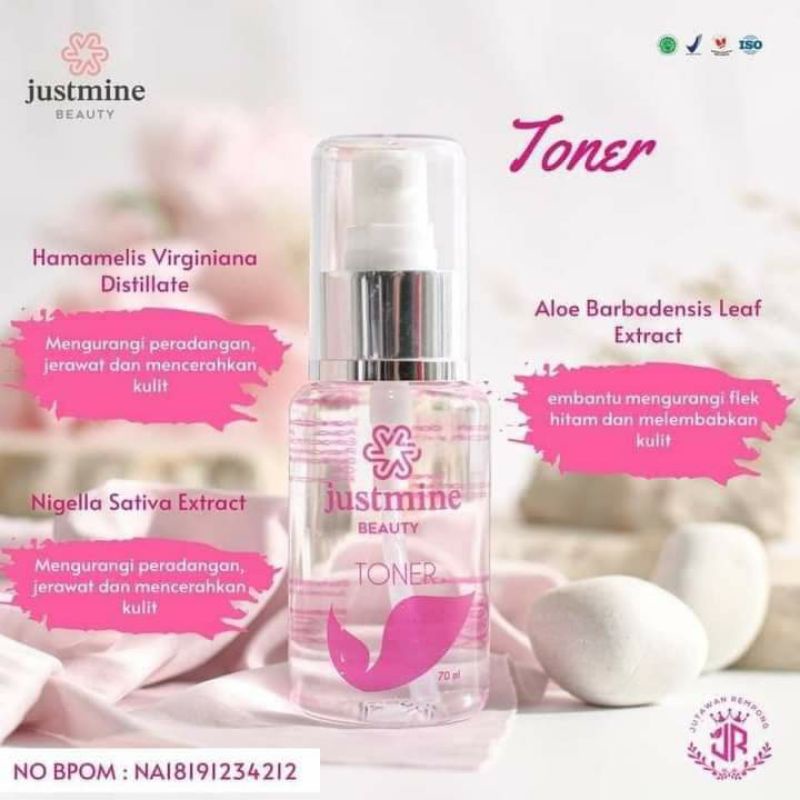 TONER JUSTMINE BEAUTY
