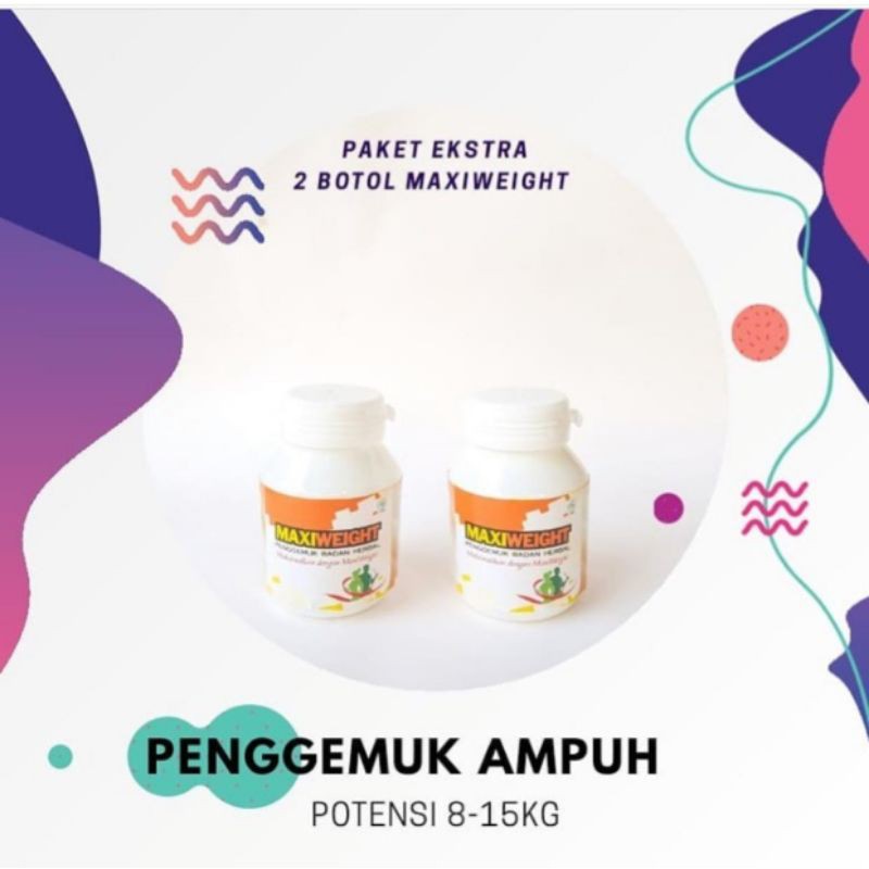 PAKET EKSTRA 2 BOTOL MAXIWEIGHT