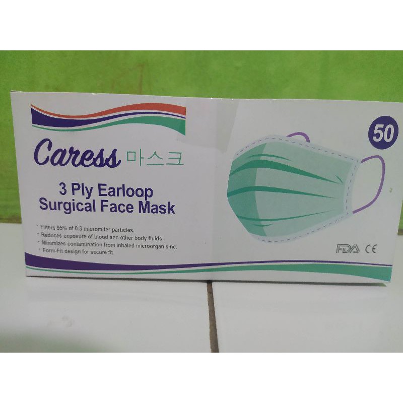 Masker Earloop 3 lapis