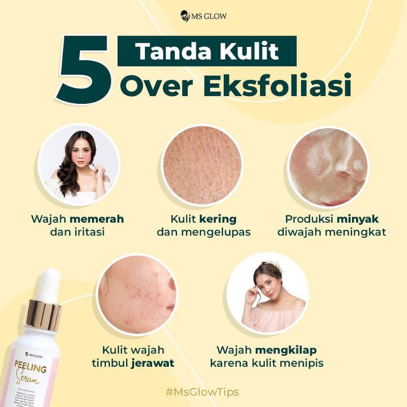 peeling serum ms glow