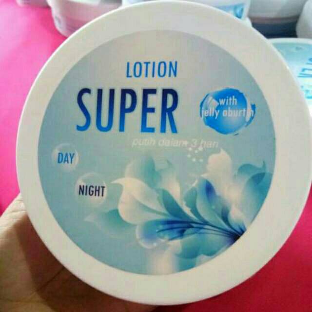 Lotion super whitening
