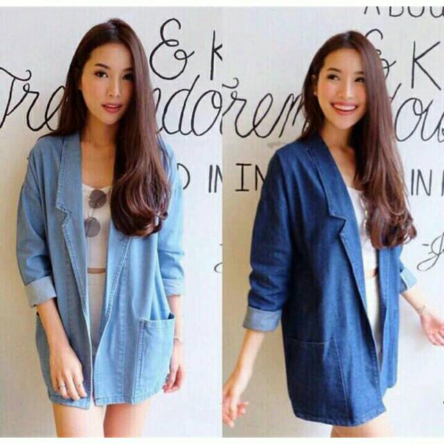 Blazer denim JENICE