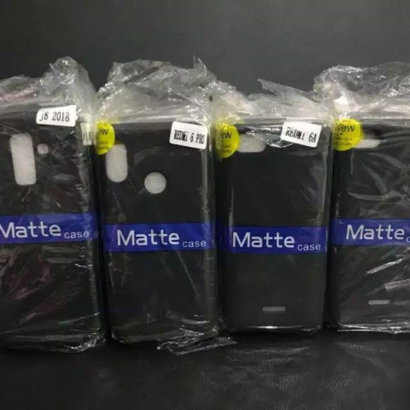 Casing case smartphone all type black matte
