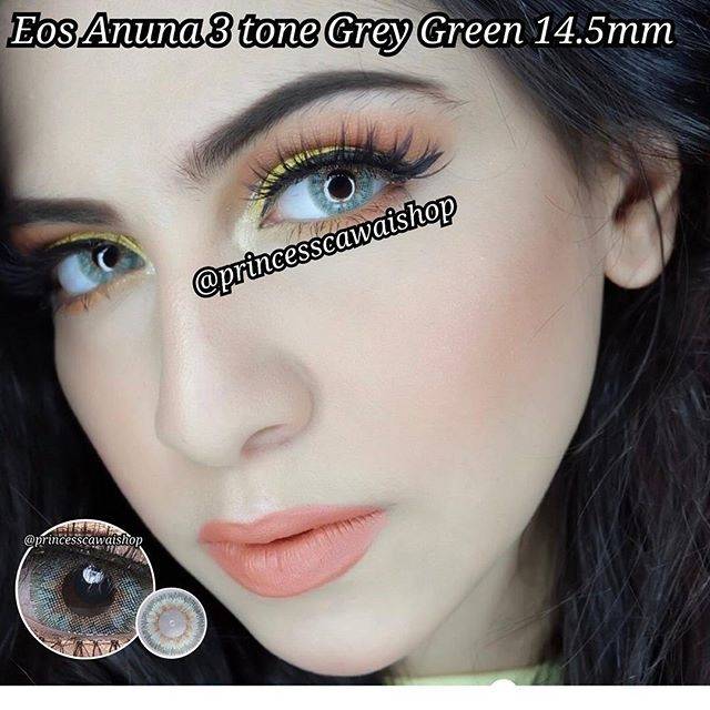 Softlens eos anuna 3 tone 14.5mm