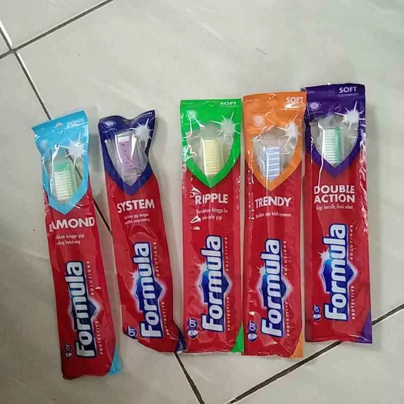 Sikat gigi formula