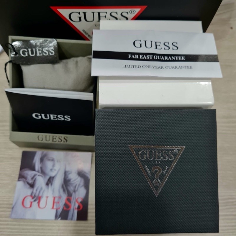box original GUESS + paper bag