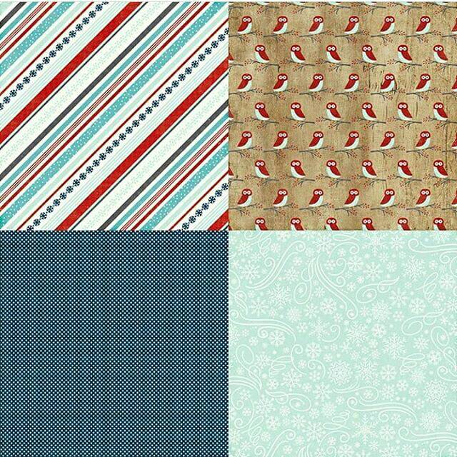 Kertas Scrap Winter