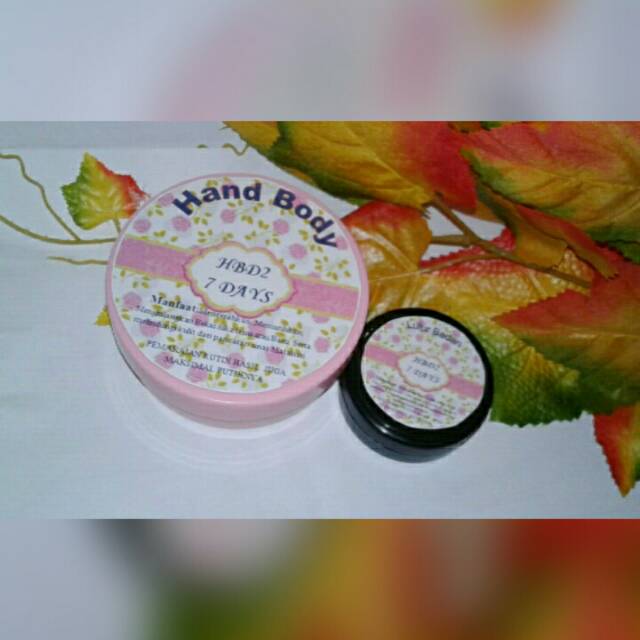 Hbd2 250gr + 100 gr lulur