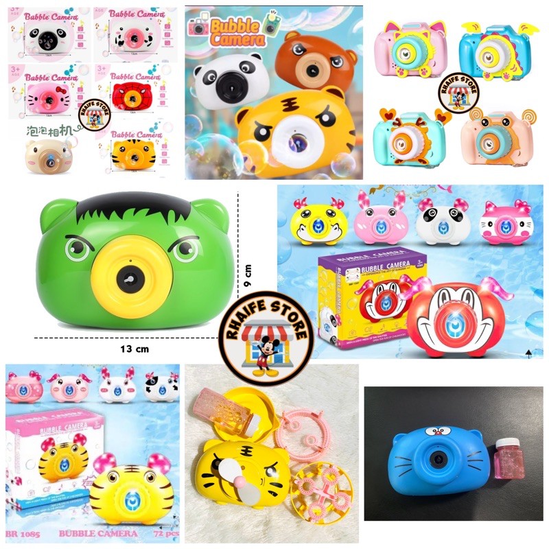 Kamera Bubble Karakter Lucu (K)