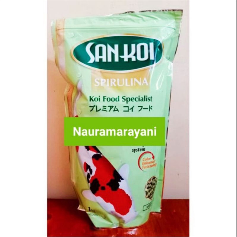 san koi dengan 2 tipe small dan medium