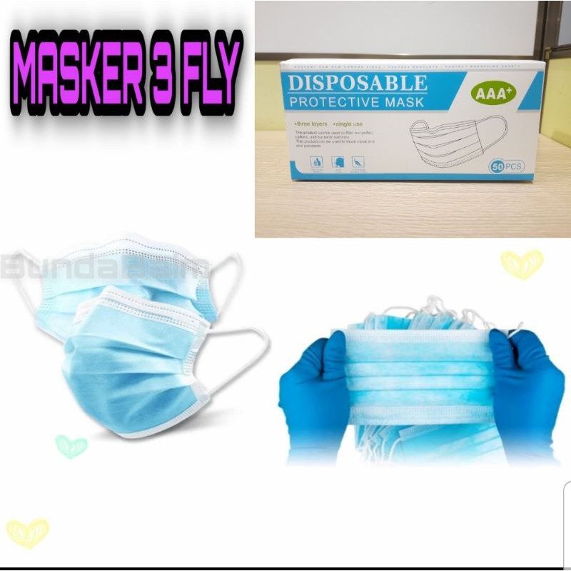 MASKER Dewasa 3 FLY