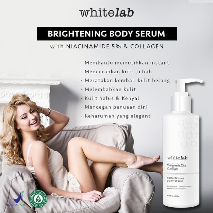 Whitelab Brightening Body Serum (200gr)