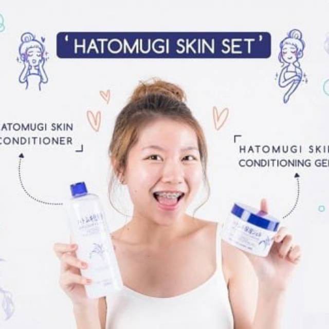 Hatomugi Bundle - Skin Conditioner & Gel