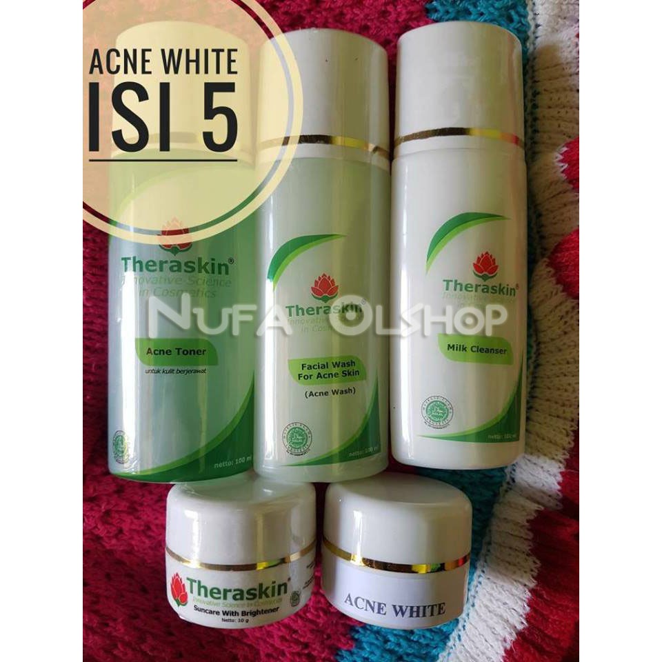 Paket acne white