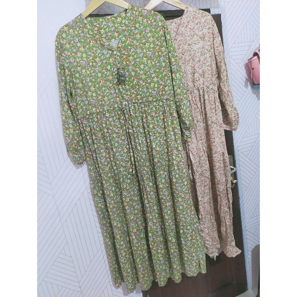 Midi Dress Bunga Kexil
