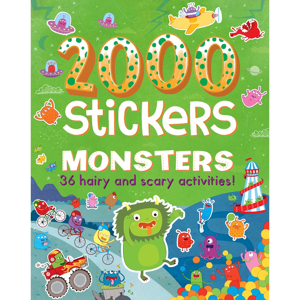 2000 Stickers Monsters