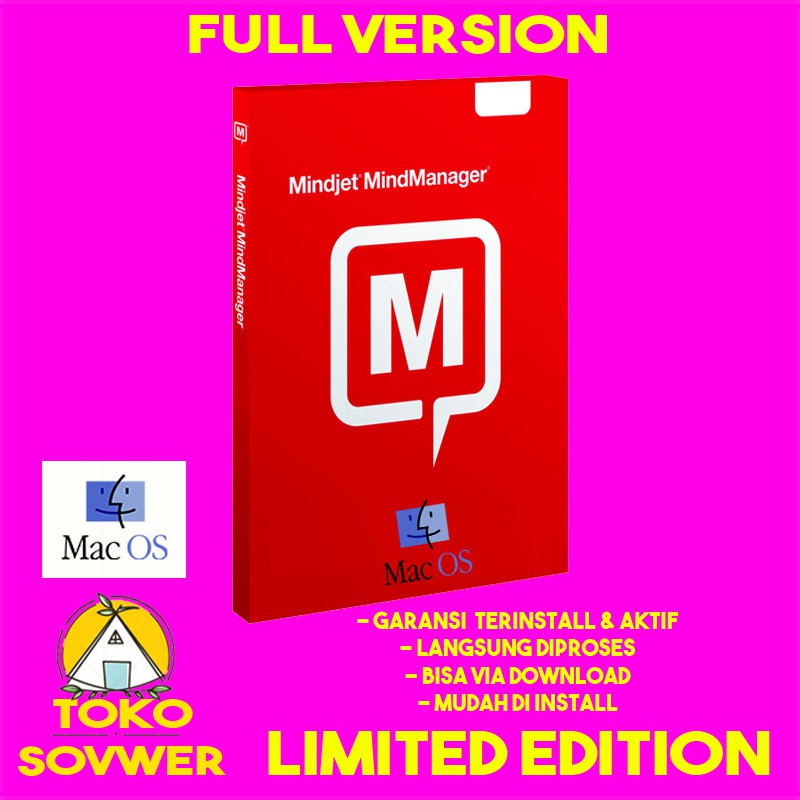 Mindjet MindManager 11 Mac FULL VERSION GARANSI AKTIF