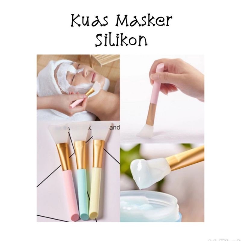 kuas masker silikon