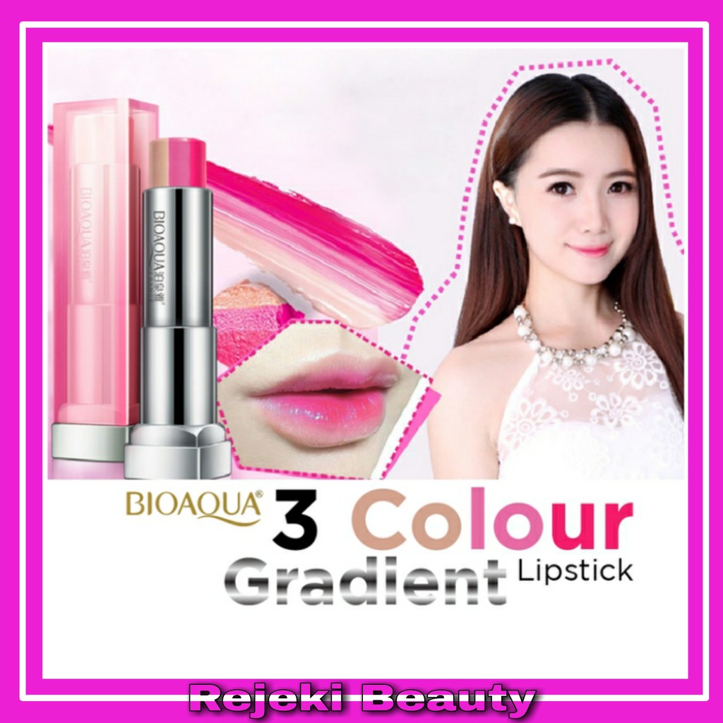 BIOAQUA LIPSTIK 3 WARNA GRADIENT