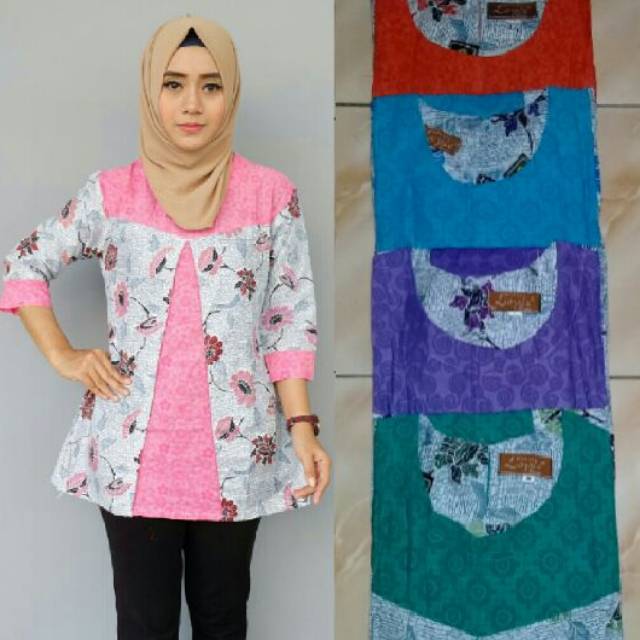 Batik Trendy | Batik Cewek | Blus | Blouse